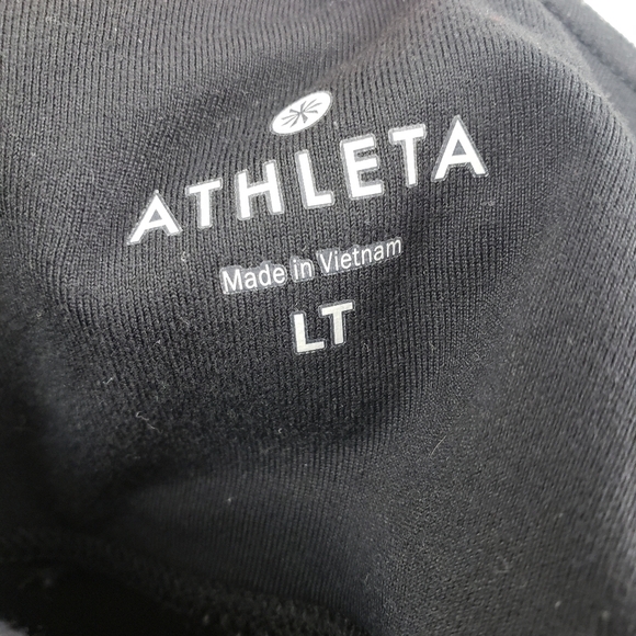 Athleta Black High Rise Mesh Chat to‎ Town Yoga - Picture 3 of 8